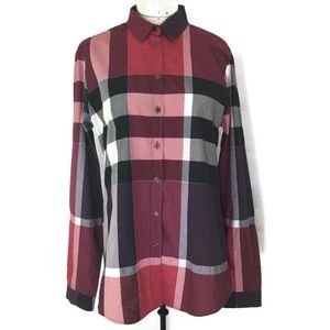 Burberry Brit Nova Check Button Down L/S Shirt